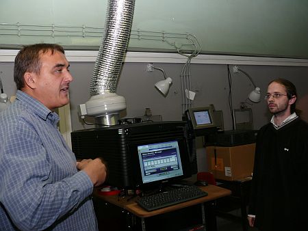 Ez az új vetítőgép, melyet szinte személyiségként tisztel a mozi csapata