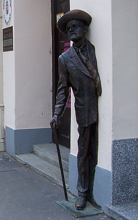 James Joyce szobor