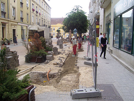 Kir&aacute;ly utca, Szombathely
