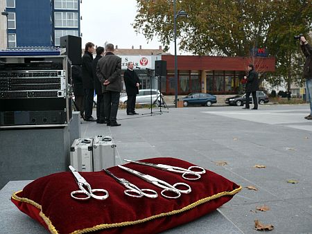 Az új szombathelyi Thököly utcai körforgalom