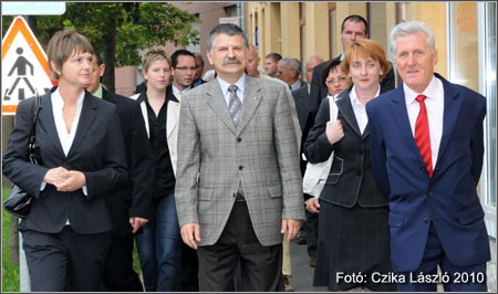 Kövér László Celldömölkön