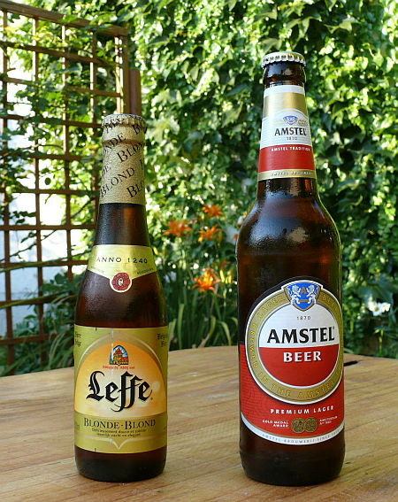 Leffe &eacute;s Amstel