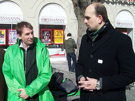 LMP aláírásgyűjtés Szombathelyen