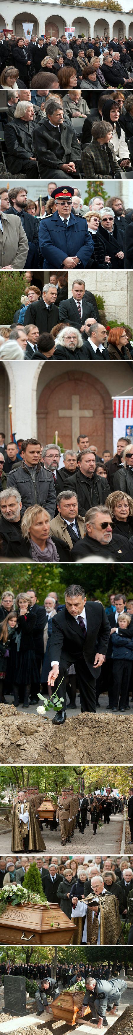 Makovecz Imre temet&eacute;se