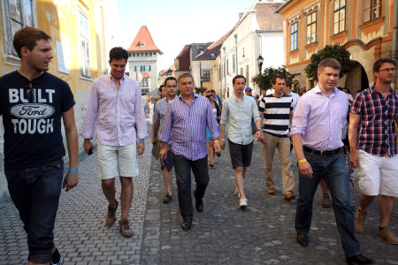Orb&aacute;n Viktor Kőszegen