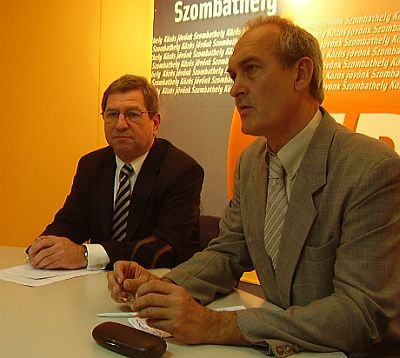 Puskás Tivadar és Harangozó Bertalan