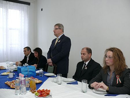 Rendőrs&eacute;gi sajt&oacute;reggeli 2011