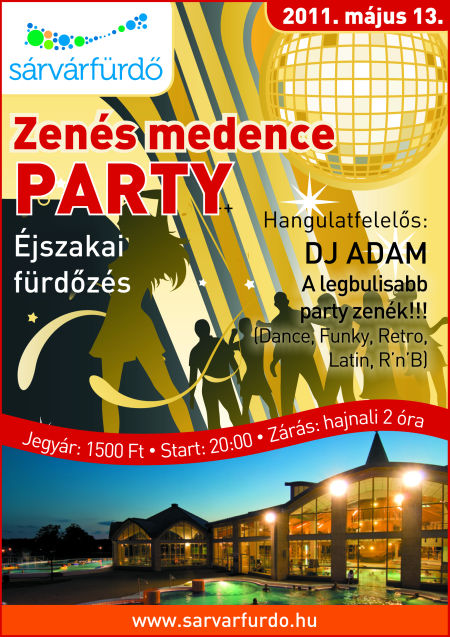 Sárvár, éjszakai buli