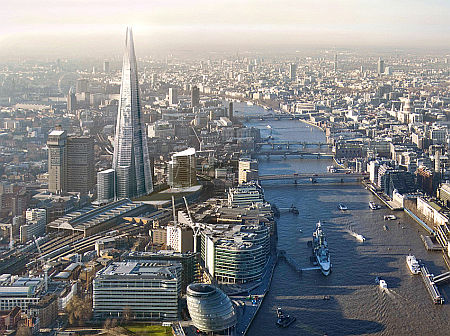 Shard felhőkarcoló, London