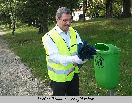 Önkéntes szemétszedés Szombathelyen