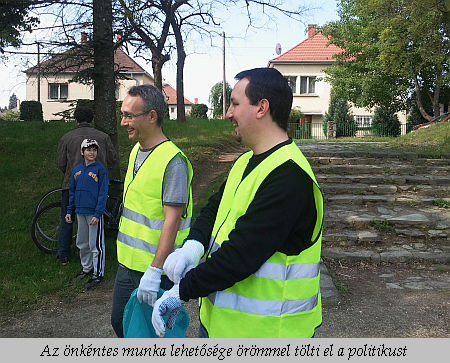 Önkéntes szemétszedés Szombathelyen
