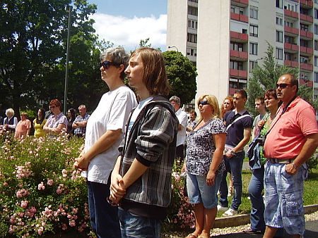 Szent Gy&ouml;rgyi ballag&aacute;s Szombathelyen 