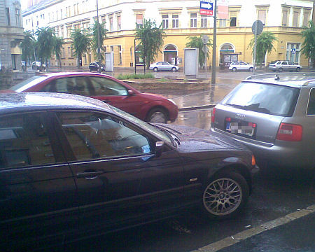 Szombathely, eső