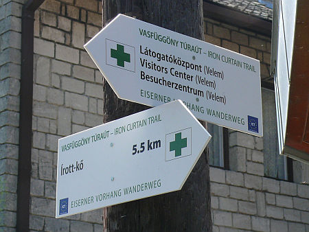 Vasfüggöny túraútvonal