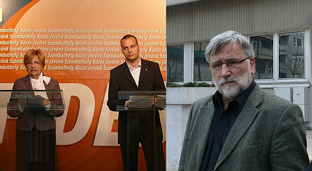 Takátsné Tenki Mária, Poór András, Gyebrovszki János