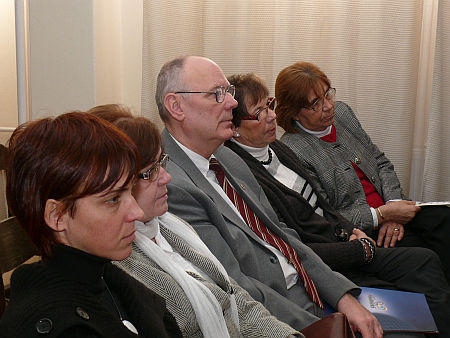 A Dr. Kneffel Pál-előadóterem névadóünnepsége Szombathelyen