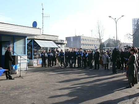 &Uacute;j buszok Szombathelyen
