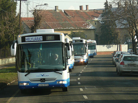 &Uacute;j buszok Szombathelyen