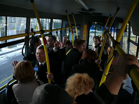&Uacute;j buszok Szombathelyen