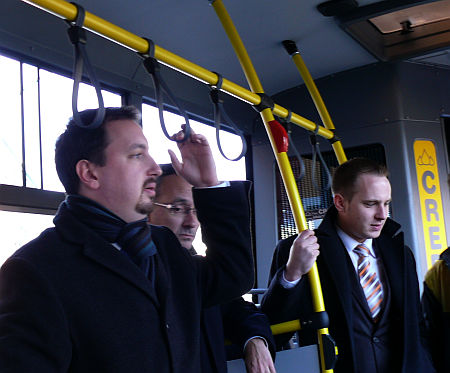 &Uacute;j buszok Szombathelyen