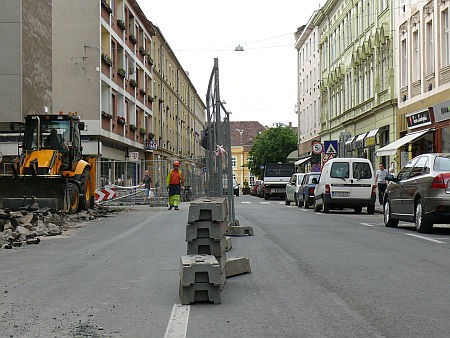 Szombathelyi belváros rekonstrukció