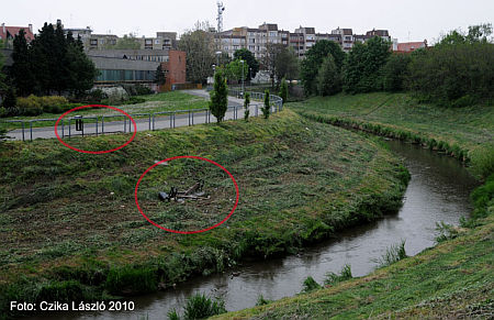 Vandalizmus a Perint mellett