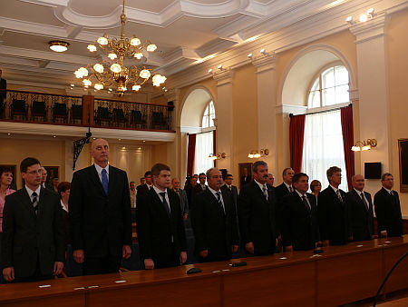 Vas megyei képviselők mandátumátvétele, 2010. május 11.