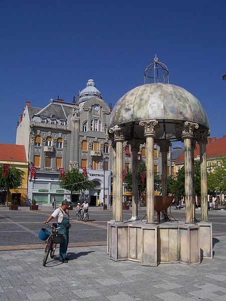 A Vesta templom a Fá téren