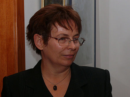 Scheiber Katalin galéria-vezető, galéria-tulajdonos