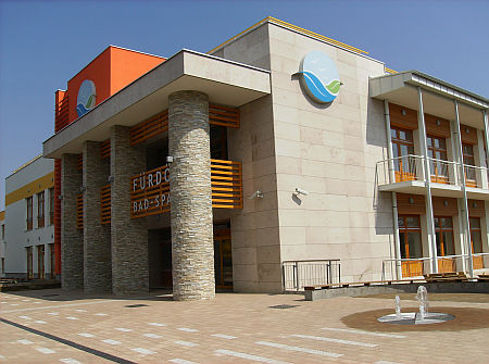 Zalakaros fürdő bejárat