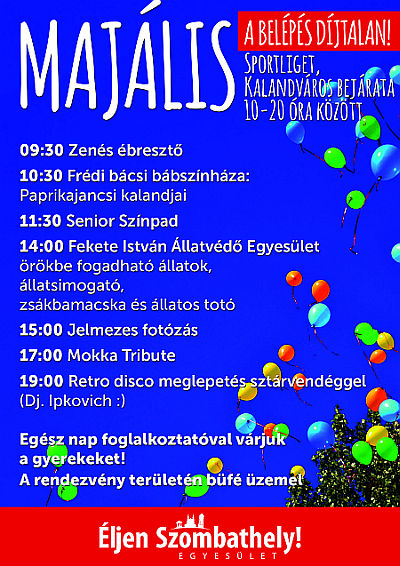 majális szombathely