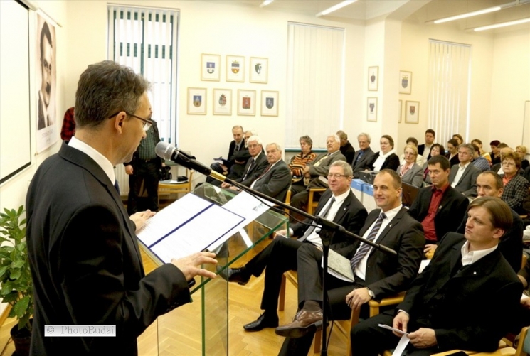 Esterházy János felvidéki politikusra emlékeztek Szombathelyen Esterházy János felvidéki politikusra emlékeztek Szombathelyen