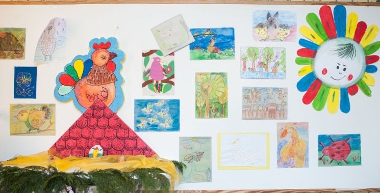 Kiállítás nyílt a Rum-Kastély gyermekeinek munkáiból