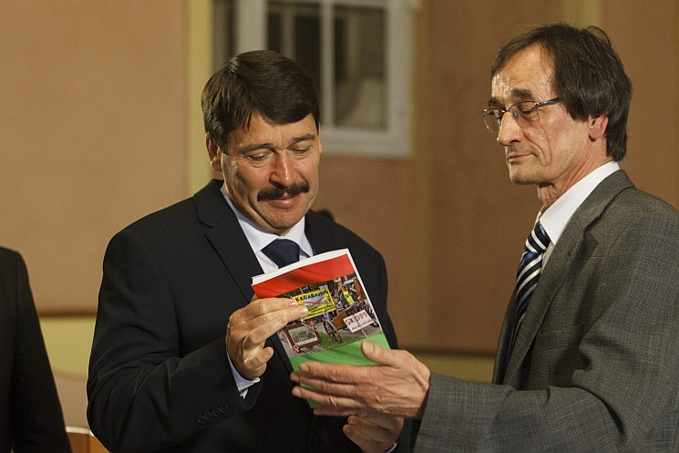 Áder János Szentgotthárdon Áder János Szentgotthárdon