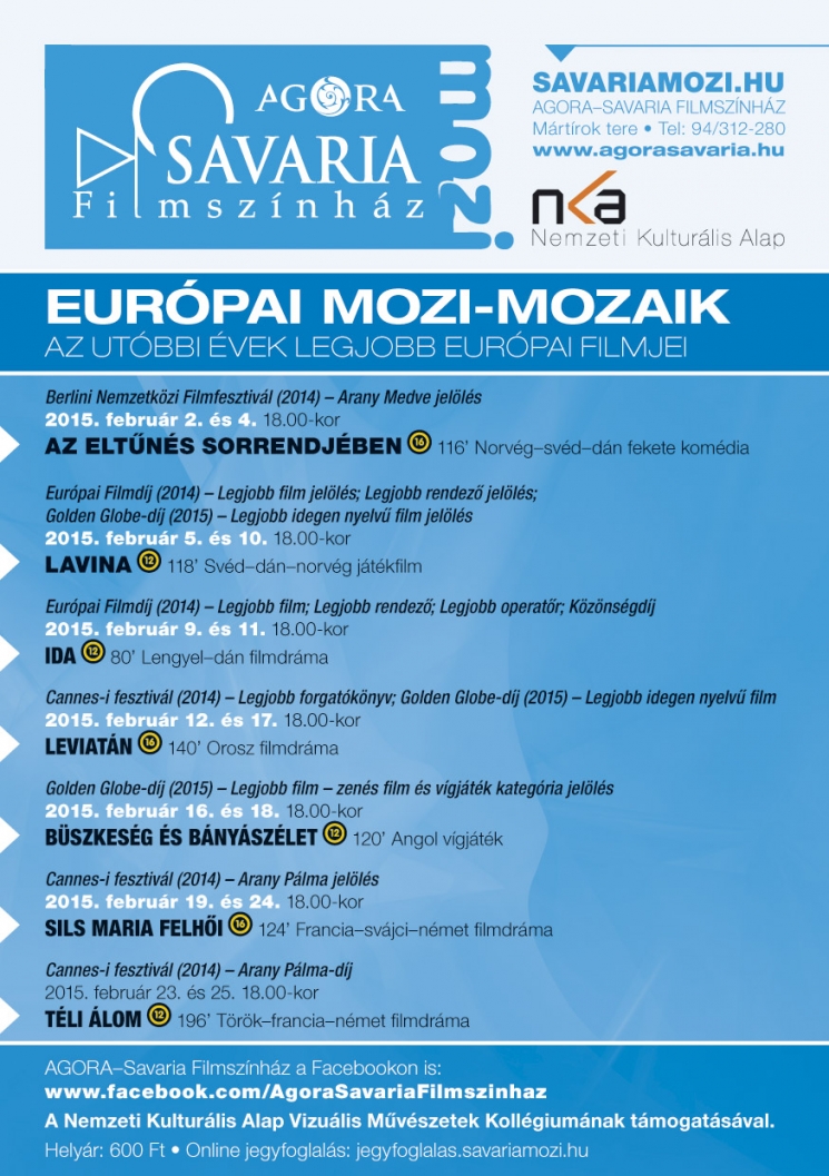 Európai mozi-mozaik: az utóbbi évek legjobb európai filmjei