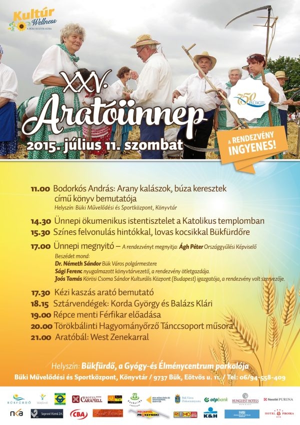 Aratóünnep Bükön (2015. július 11.) Aratóünnep Bükön (2015. július 11.)