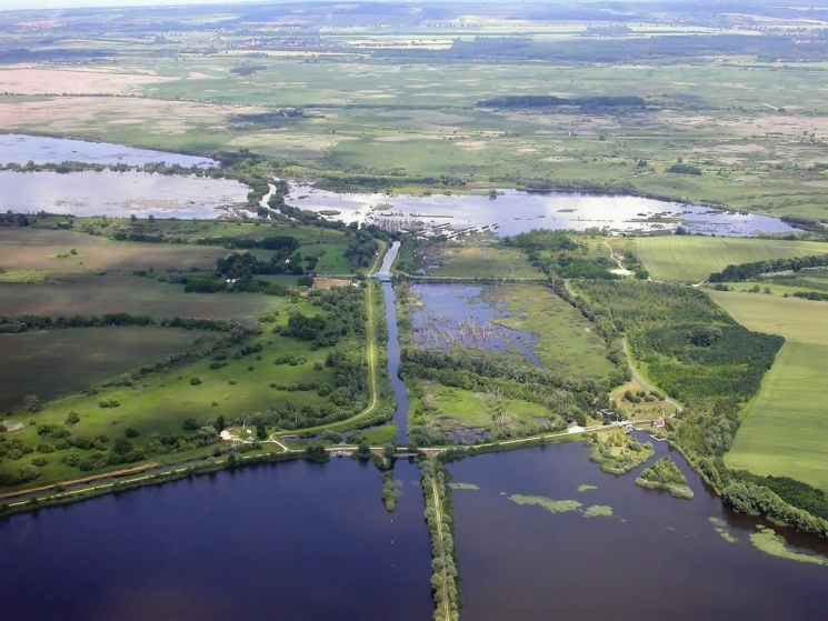 A Kis-Balaton, felülről A Kis-Balaton, felülről