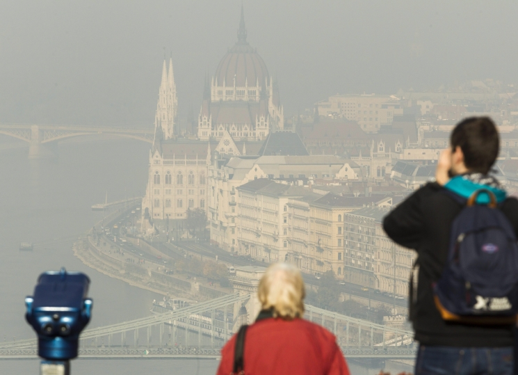 Ilyen a budapesti szmog Ilyen a budapesti szmog