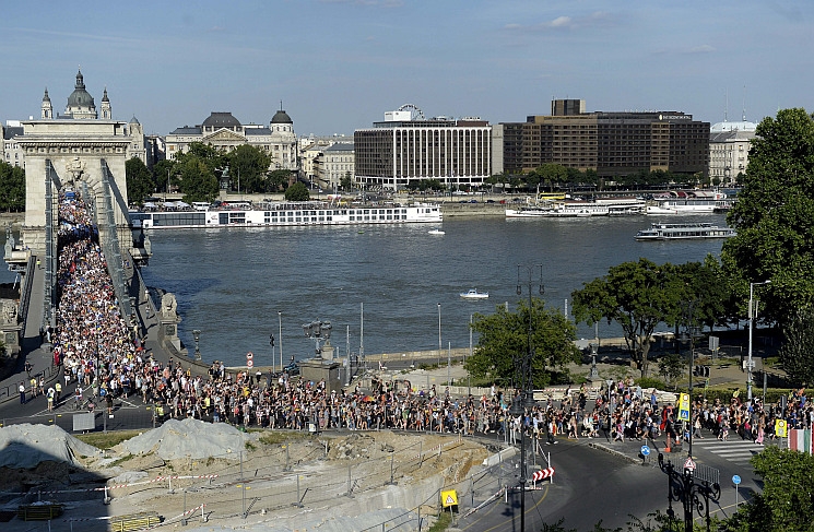 Ilyen volt 2015-ös Budapest Pride felvonulás Ilyen volt 2015-ös Budapest Pride felvonulás