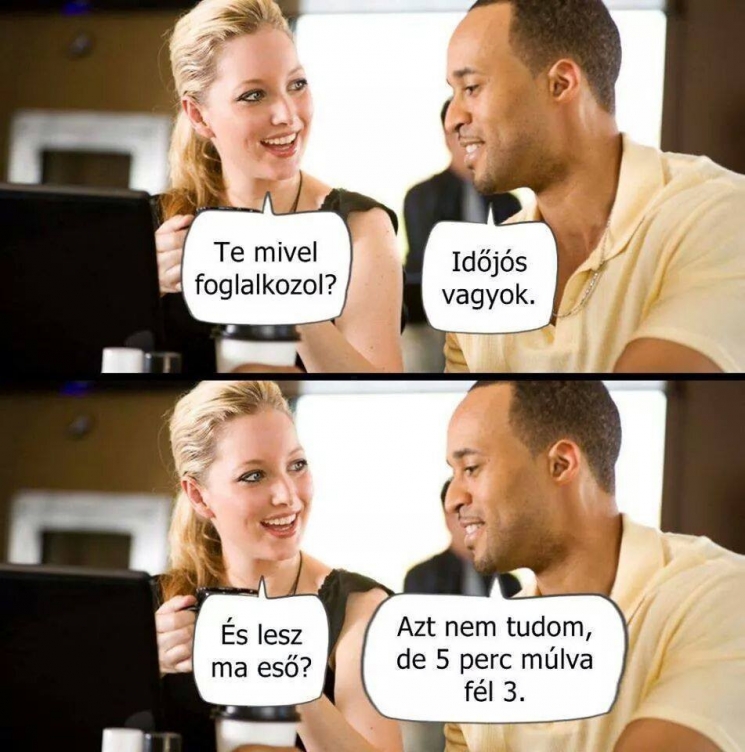 Az időjós Az időjós