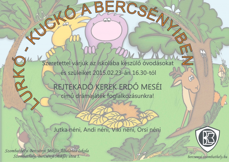 Rejtekadó kerek erdő lakói című drámajáték