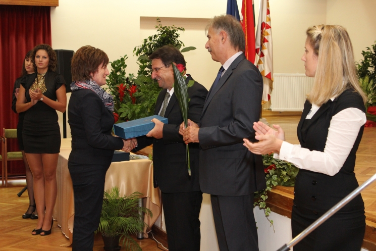 Díjátadó ünnepség a sárvári kistérségben