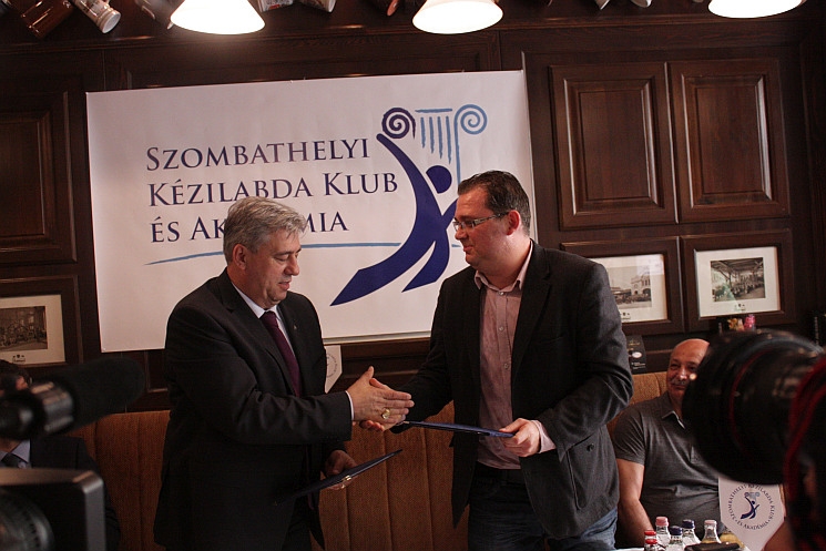 Regionális kézilabda akadémia alakult Szombathelyen Regionális kézilabda akadémia alakult Szombathelyen