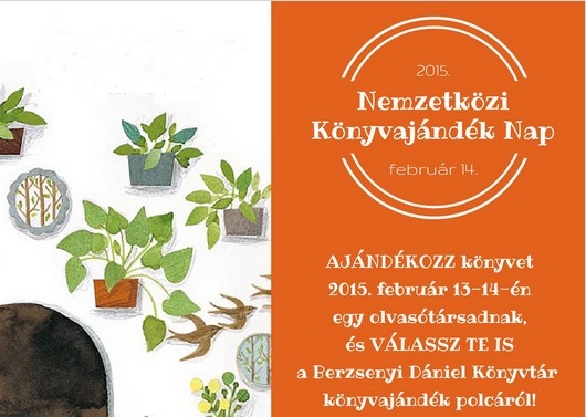 Könyvajándék nap a Berzsenyi könyvtárban Könyvajándék nap a Berzsenyi könyvtárban