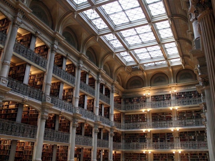 George Peabody Könyvtár, (Baltimore, USA) George Peabody Könyvtár, (Baltimore, USA)