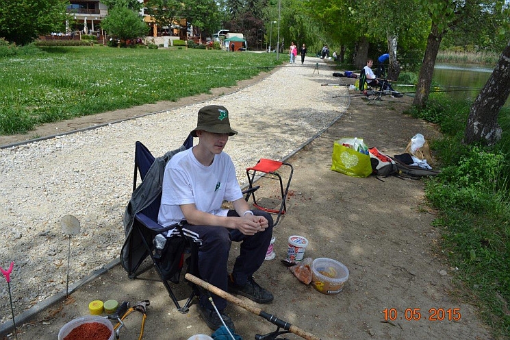 Kovács Viktor Sporthorgász verseny volt a megújuló Szombathelyi Csónakázó tavon