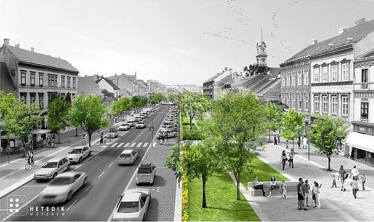 Jó ütemben halad a soproni Várkerület rekonstrukciója Jó ütemben halad a soproni Várkerület rekonstrukciója