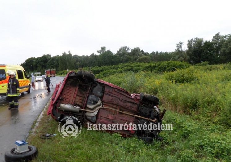 Baleset Csákánydoroszló és Ivánc között Baleset Csákánydoroszló és Ivánc között