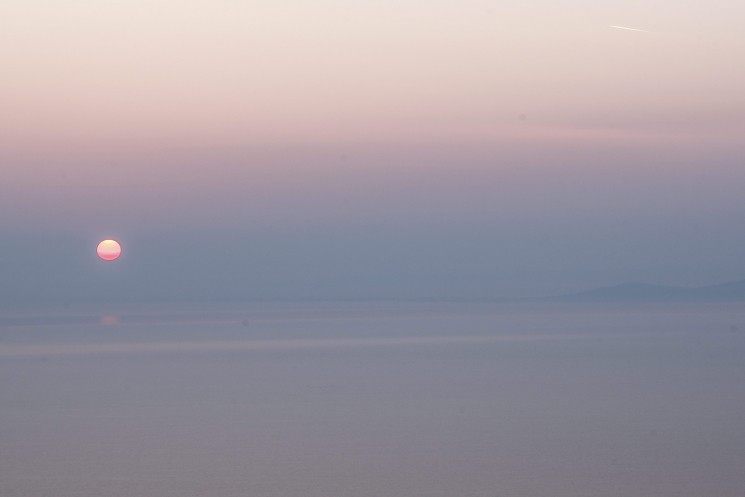 Ilyen volt a napfelkelte a Balatonnál