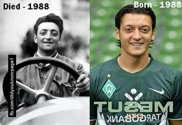 Enzo Ferrari és Mesut Ozil Enzo Ferrari és Mesut Ozil